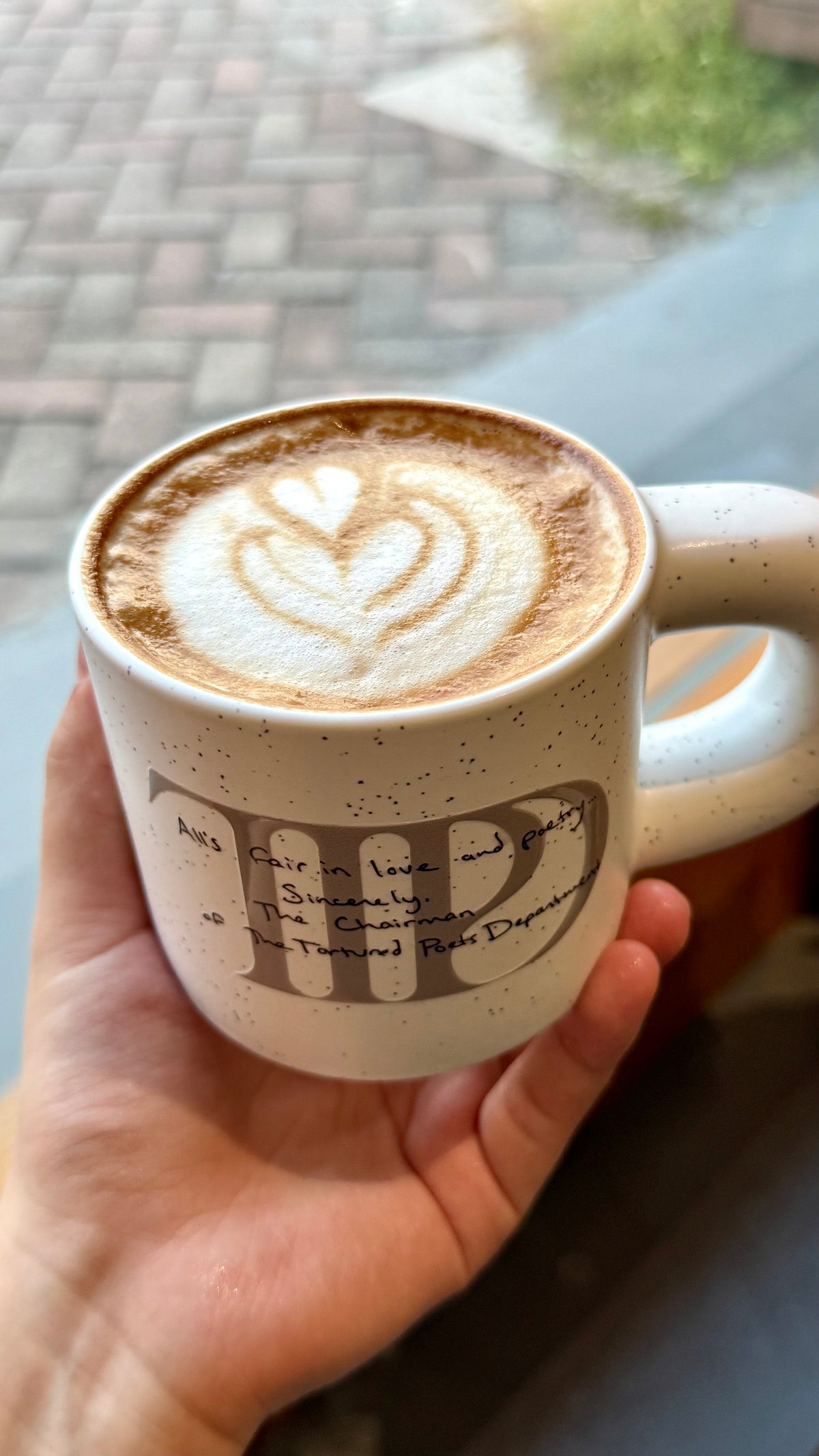 Vintage Poetry Ceramic Mug | 12oz Literary Aesthetic Coffee Cup