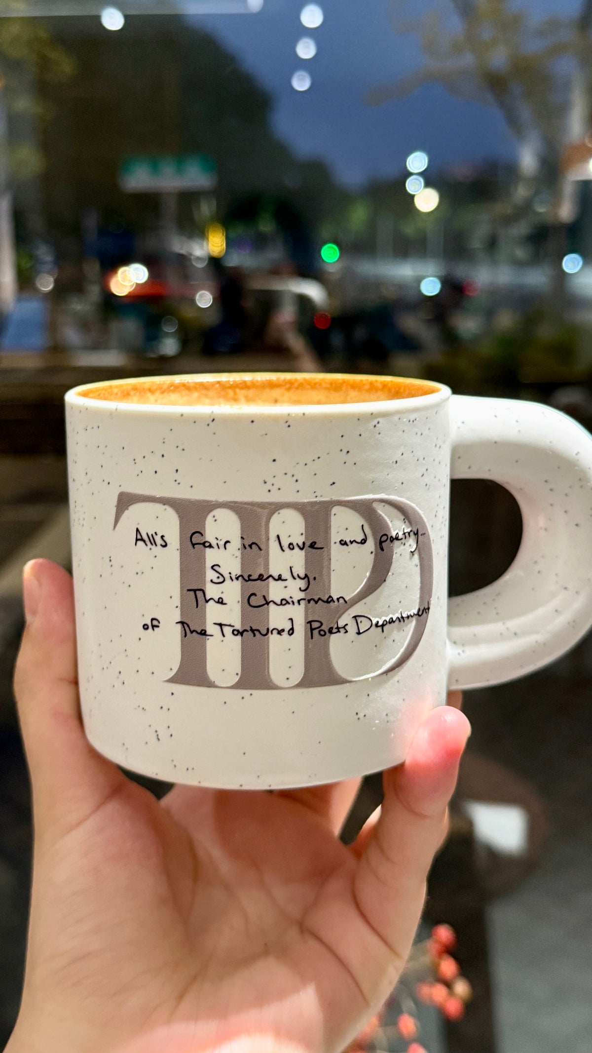 Vintage Poetry Ceramic Mug | 12oz Literary Aesthetic Coffee Cup
